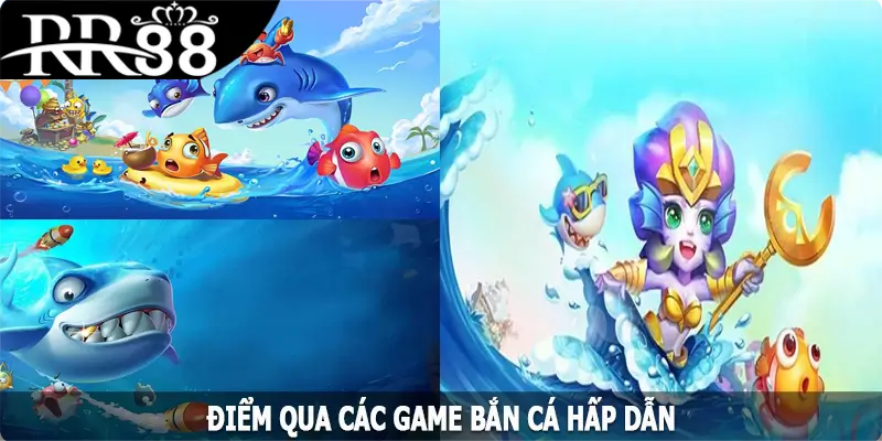 Điểm qua các game bắn cá hấp dẫn có mặt tại sảnh chơi