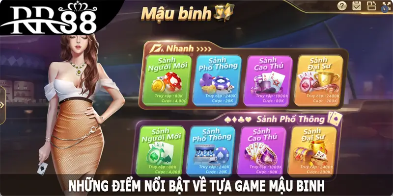Những điểm nổi bật về tựa game mậu binh của RR88